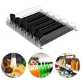 thumbnail image 7 of Beverage Rack Soda Can Bottle Pusher for Refrigerator (Black 380mm 5 sets), 7 of 7