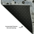 thumbnail image 5 of Addison Rugs Mayfield Premium Machine Washable Transitional Abstract Sky Round Rug, 8' x 8', 5 of 6