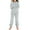 a-Light Gray2418, variant on VNKIDY Girls Kids Solid Color 2 Piece Outfit Plush Long Sleeve Crewneck Loose Fit Pullover Elastic Waisted Pants For Daily Wear Lovely Set