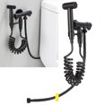 thumbnail image 4 of Angle Valve, G1/2 Easy Installation Stainless Steel Bidet Black  For Home, 4 of 8