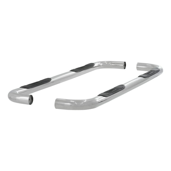 ARIES 3" Round Side Bars Fits select: 2005-2008 DODGE DAKOTA, 2009-2010 DODGE DAKOTA ST