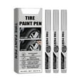 thumbnail image 1 of Color Car Tire Paint Pens for Silver Vehicles Automotive DIY Marking & Customization Set（3ml）, 1 of 6