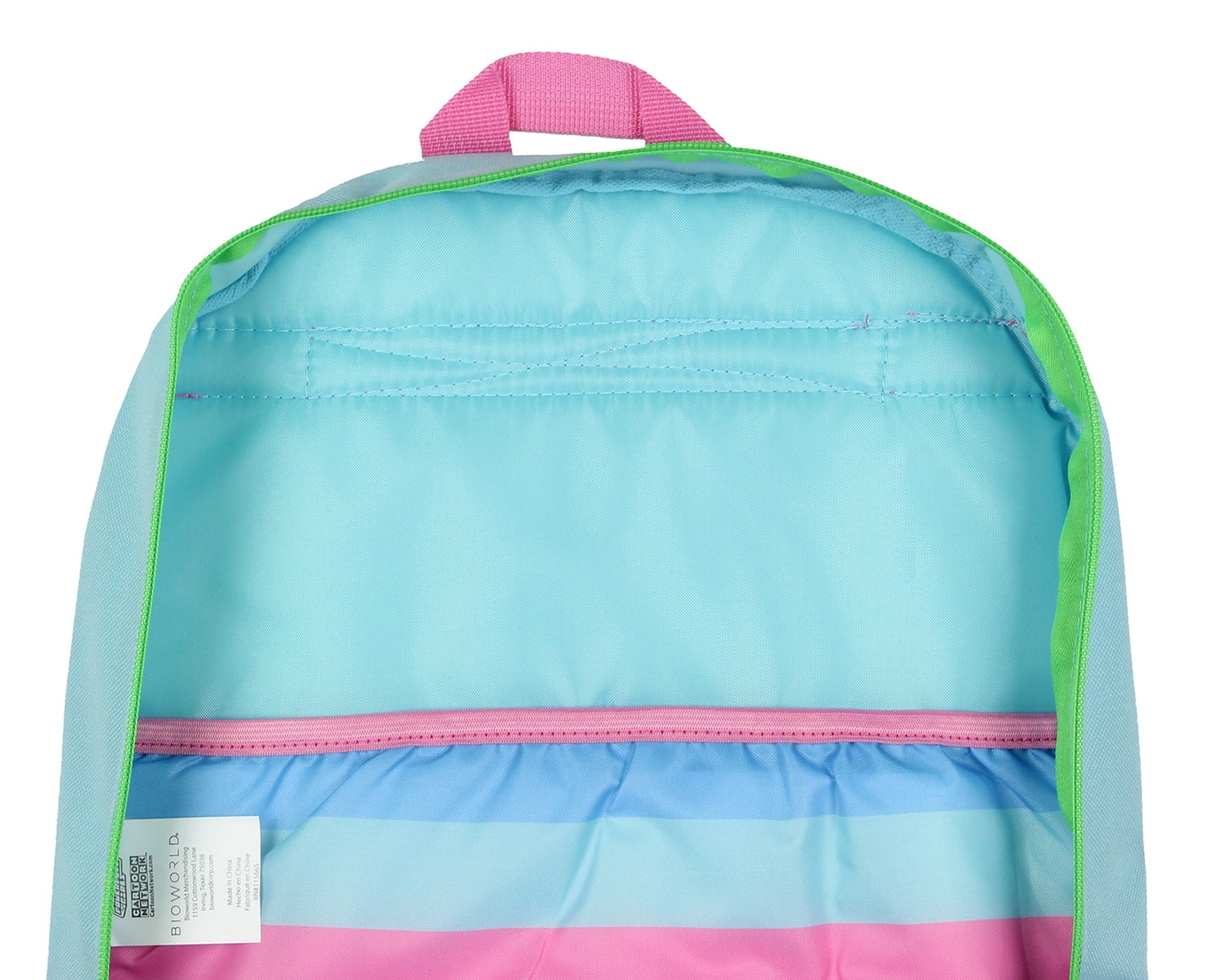 The Powerpuff Girls Buttercup Blossom Bubbles Heroine Stance Backpack 17" Travel Laptop Backpack