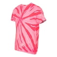 thumbnail image 2 of Gildan Tie-Dye Neon 1-Color Pinwheel Tee, 2 of 3