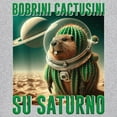 thumbnail image 3 of Bobrini Cactusini Su Saturno Women's V-Neck T-shirt Italian Brainrot Gen Z Meme, 3 of 7