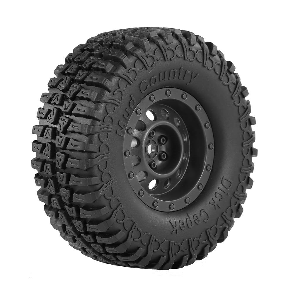 Official online store 4pcs RC 1.9 Mud Country Crawler Tires Tyre 100mm