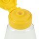thumbnail image 3 of ColoMX Botella exprimidora de miel de plástico transparente, dispensador de miel rellenable, contenedor de jarabe, contenedores de miel a prueba de fugas, botellas de miel, 2 uds., 3 of 7