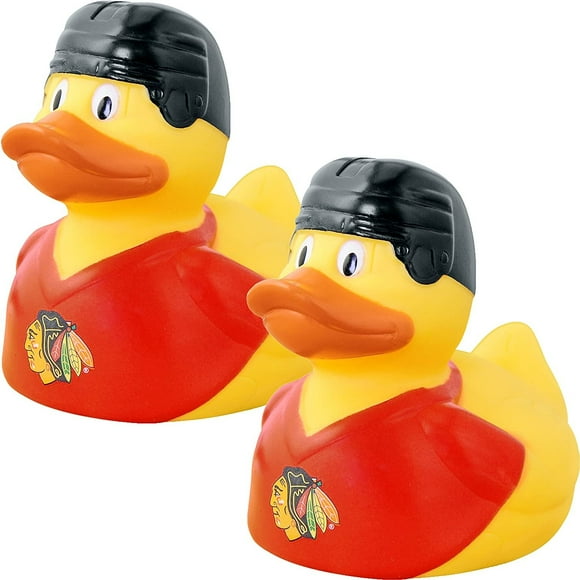 Chicago Blackhawks 2-Pack Rubber Ducks - Pack of 2