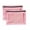 Pink, variant on Pencil Pouch for 3 Ring Binder, Bulk 2 Pack Zipper Pencil Pouch, Clear Window Pencil Case for Binder, Binder Pencil Pouch, Pencil Bag with Zipper, Office Supplies Clearance Sale, Brown
