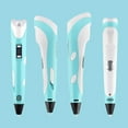 thumbnail image 4 of lanjingyi 3D Printing Pen, DIY Drawing Toy, Safe LCD Screen Compatible, Yellow, 4 of 6