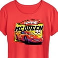 thumbnail image 2 of Disney Cars - Original Lightning McQueen #95 - Women's Short Sleeve Graphic T-Shirt, 2 of 5