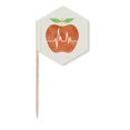 thumbnail image 1 of Heart Electrocardiogram Design Pattern Toothpick Flags Cupcake Picks Party Celebration, 1 of 3