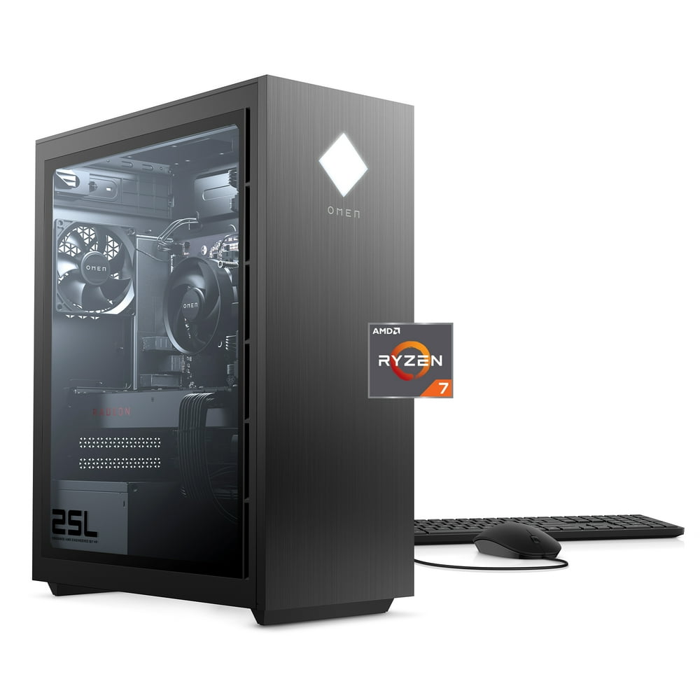 OMEN by HP Desktop Tower, Ryzen™ 7 3700X, Radeon RX 5500, 16 GB RAM