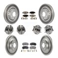 thumbnail image 1 of Transit Auto Front Rear Hub Bearings Assembly Coated Disc Brake Rotors and Ceramic Pads Kit (10Pc) for Car Mazda CX-5 - Left Right Side (Driver Passenger) KBB-112819, 1 of 11