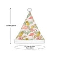thumbnail image 3 of Cauagu Tropical Flamingo Pineapple Pattern Christmas Hat for Kids,Xmas Holiday Hat Santa Hat for Boys & Girls Festive Headwear Accessories for Christmas/New Year/Holiday, 3 of 6