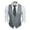 Light Gray, variant on Coshow Men's Slim Fit Suit Vest Formal Business Waistcoat Casual Suits Tuxedos Vest