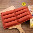 thumbnail image 3 of Rectangular Mold Cereal Bar Mold Finger Mold Silicone Pastry Mold with 8 Cavities Chocolate Mold Non-Stick Mini Cake Mold for Energy Bar Dessert Kitchen Bakery, 3 of 4
