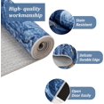 thumbnail image 5 of Area Rug 5'x7' Modern Abstract Boho Style Machine Washable Non-Slip Low Pile for Office Living Room Bedroom Rug Blue, 5 of 8
