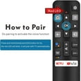 thumbnail image 5 of New RC802V Universal Voice Smart Remote compatible with TC-L TV / Google and Android TVs, 5 of 8