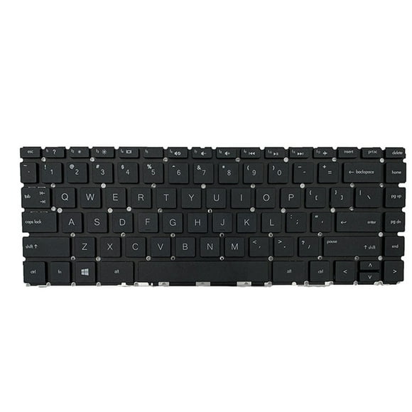 ziyahi Notebook Keyboards Anti-slide Accessories Computer Component Efficient Keypads Repair Parts Replacement for HP Pavilion 14-CE