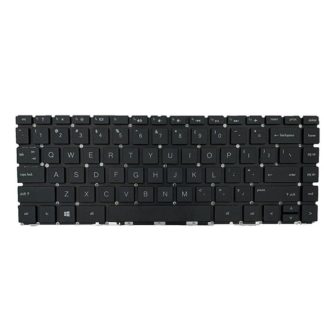 ziyahi Notebook Keyboards Anti-slide Accessories Computer Component Efficient Keypads Repair Parts Replacement for HP Pavilion 14-CE