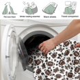 thumbnail image 4 of Football Leopard Spot White Pattern Soft Sherpa Fleece Throw Blanket, Warm Cozy Plush Blanket for Sofa Bed Couch, All Season, 50"x60", 4 of 5