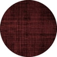 thumbnail image 1 of Ahgly Company Indoor Round Oriental Red Industrial Area Rugs, 4' Round, 1 of 4