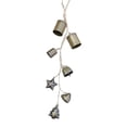 thumbnail image 3 of Christmas Bell Colgante Decoración Metal Vintage Jute Campana Ornamento Colgante Diseño Retro Adecuado para Celebraciones Navideñas Decoración de Boda, 3 of 9