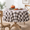 Black-60" (Round), variant on Plaid Fall Tablecloth Thanksgiving Rectangle 55x80 Orange Black