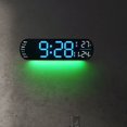 thumbnail image 1 of Reloj Despertador Digital LCD Pantalla de Reloj de Pared LED Grande Multifunción con Alarma, Reloj de Temperatura y Humedad-A, 1 of 10