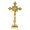 Gold, variant on WINDLAND Church Relics Figurines Night Light Crucifix Jesus Christ on the Stand Lamp for Cross Catholic Antique Home Decoration