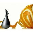 thumbnail image 3 of Alessi "Apostrophe"18/10 Matte Stainless Steel Orange / Cirtus Peeler, 3 of 7