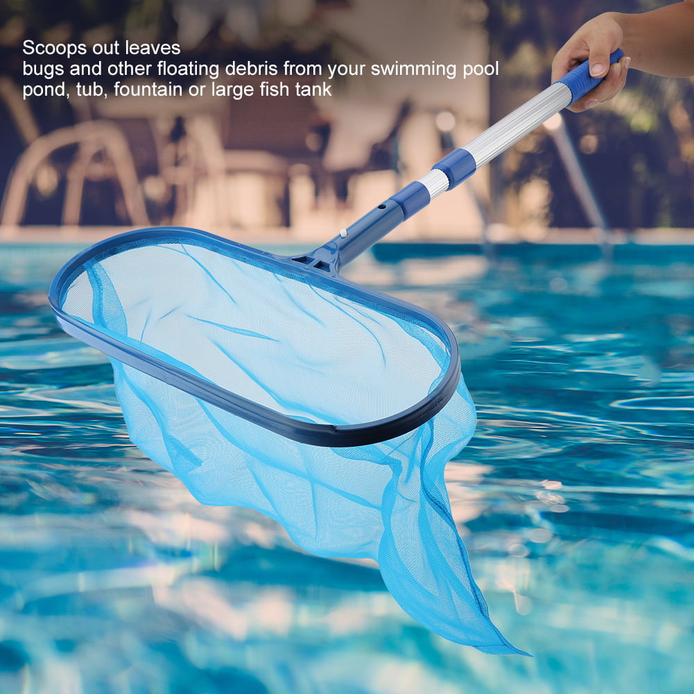 Details about   Swimming Pool Leaf Rake Skimmer Net Mesh Cleaner Fountain Cleaning Leaves Tool 
