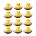 thumbnail image 1 of Mini modelo de decorativos de Pascua de 12 piezas, estatuilla de nido de huevos de Micro paisaje Estatuillas de lindos para, 1 of 9