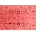 thumbnail image 1 of Ahgly Company Indoor Rectangle Oriental Red Industrial Area Rugs, 5' x 7', 1 of 4
