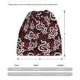 thumbnail image 3 of KLL Snake And Rose Pirnt Wicking Running Beanie Head Wrap Cycling Bandana for Men Women, 3 of 8