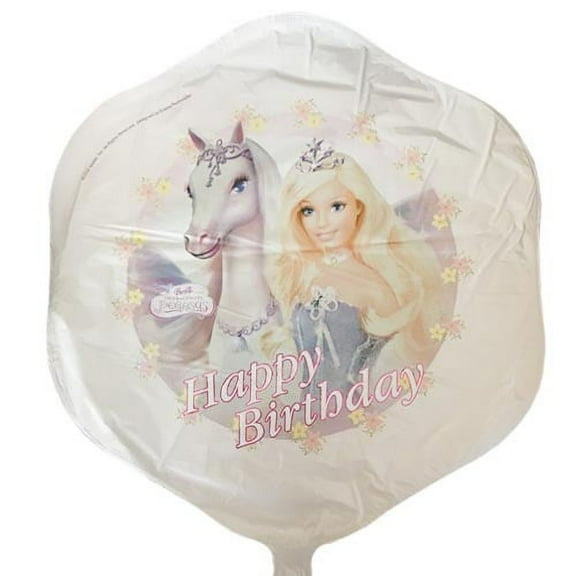 Barbie 'Magic of Pegasus' Happy Birthday Foil Mylar Balloon (1ct)