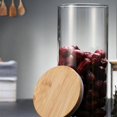 thumbnail image 3 of Glass Kitchen Storage Canister Large Capacity Storage Jar for Food Storage Organization  10*25cm, 3 of 7