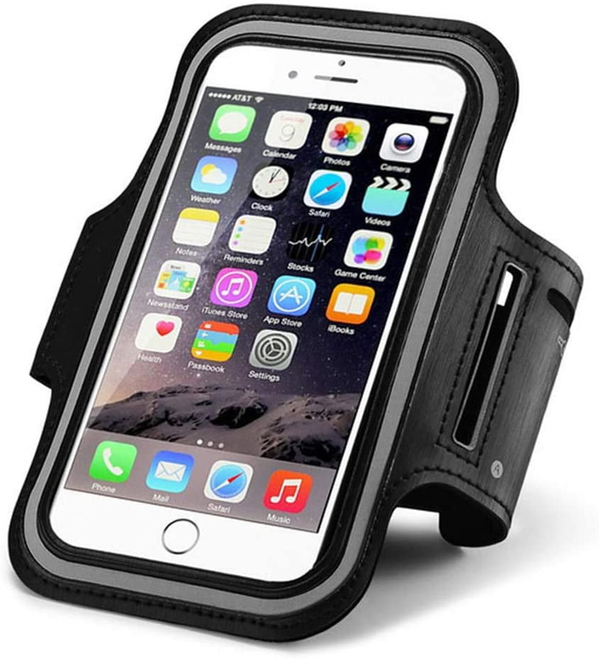 Sports Arm Band Mobile Phone Holder Bag Running Gym Armband Exercise For iPhones 
