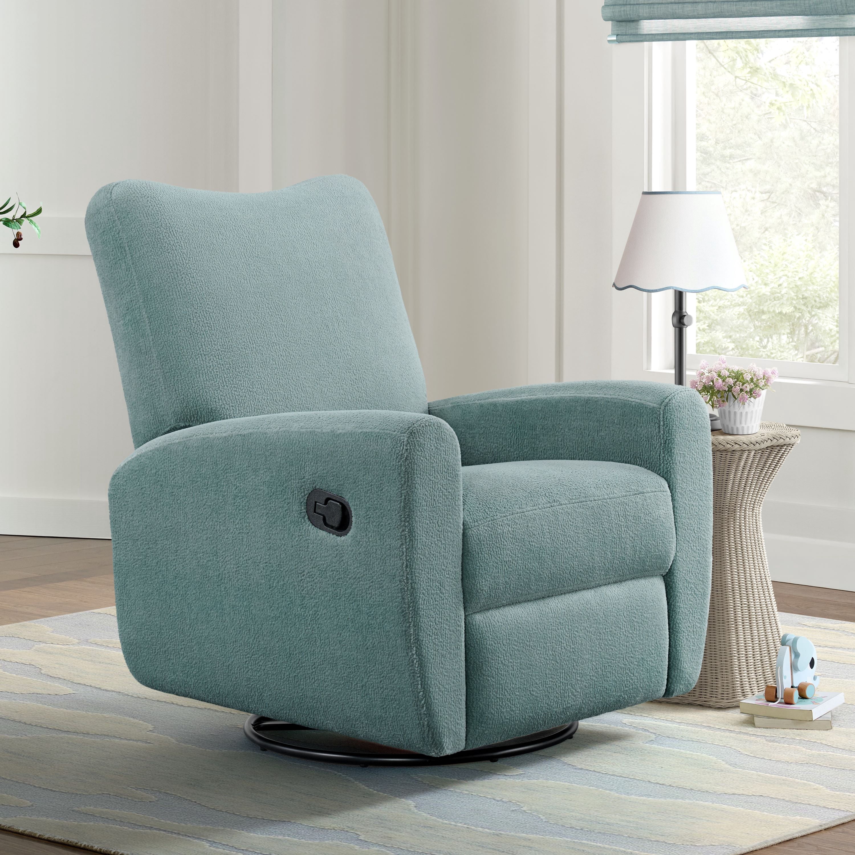 Oxford Baby Synergy Glider / Recliner - Teal Mist