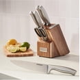 thumbnail image 5 of Juego de cuchillos Cuisinart C77SS-7P de acero inoxidable con bloque de acacia, 5 of 5