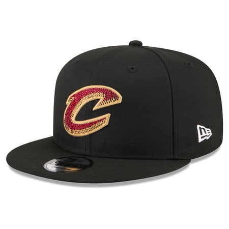 Men's New Era Black Cleveland Cavaliers 2026 NBA Draft Crystal 9FIFTY Snapback Hat
