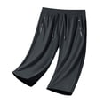 thumbnail image 2 of Qulqfy Wide Leg Shorts Women High Waisted Summer Black Quick Dry Shorts Casual Knee Length Workout Shorts for Women 4XL, 2 of 7
