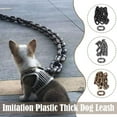 thumbnail image 3 of Imitation Plastic Large Iron Chain Thick Dog Leash Dog-walking Supply Creat B9Y5, 3 of 9