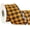 Orange/Black, variant on Beige and White Check Wired Ribbon, 2-1/2 Inch x 10 Yard,Rustic Plaid Ribbon,Easter Burlap Ribbon,Light Tan Gingham Ribbon for Big Bow,Farmhouse Wreath,Tree Decoration,Outdoor Decoration