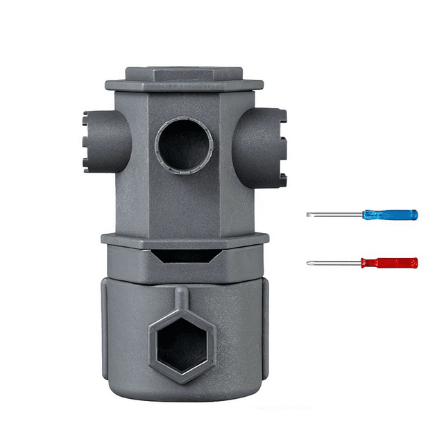 Instalador de Grifos y Fregaderos,Llave para Lavabo,Herramienta de Plomería con Llave Multiusos,Llave de Plomería,Llave para Multifuncional