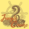 thumbnail image 2 of Junior's Jungle Cruise Snake Logo  Racerback Tank Top Banana 2X Large, 2 of 4