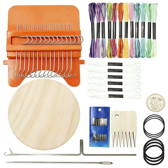 BotaniNest Knitting For Beginners Mini Portable Patch Darning Patchwork Weaving For Quickly Sewing Sewing Craft