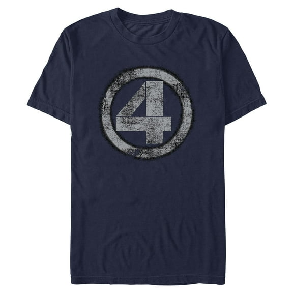 Mens Marvel: Fantastic Four Faded Logo T Shirt