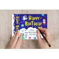 thumbnail image 3 of WaaHome Happy Birthday Bookmark Awards for Kids Students from Teacher, 36pcs Space Theme Birthday Certificates Awards for Back to School Kindergarten, 3 of 7